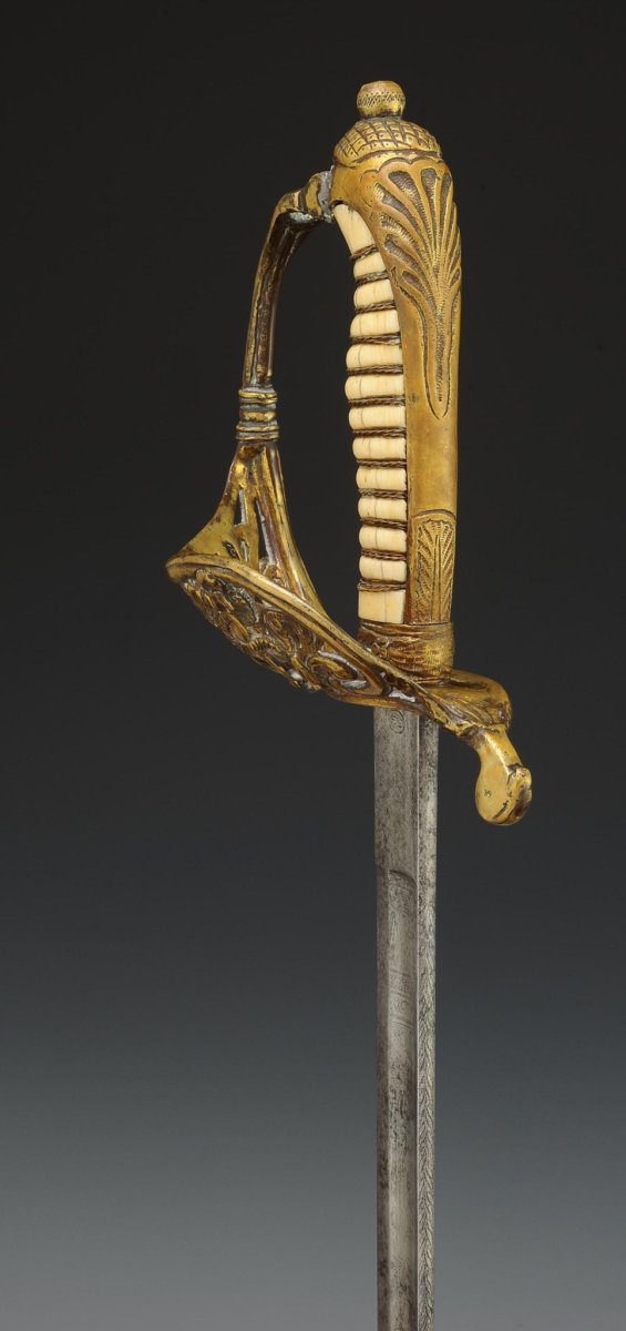 Ottoman Empire Naval Officer's Sword, Second Half Of The 19th Century.-photo-7