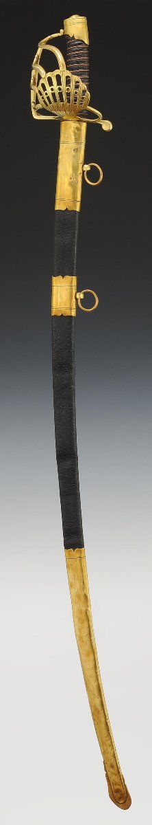 Dragoon Officer's Saber, Known As A "battle Guard" Sword, First Empire. 33693-photo-2