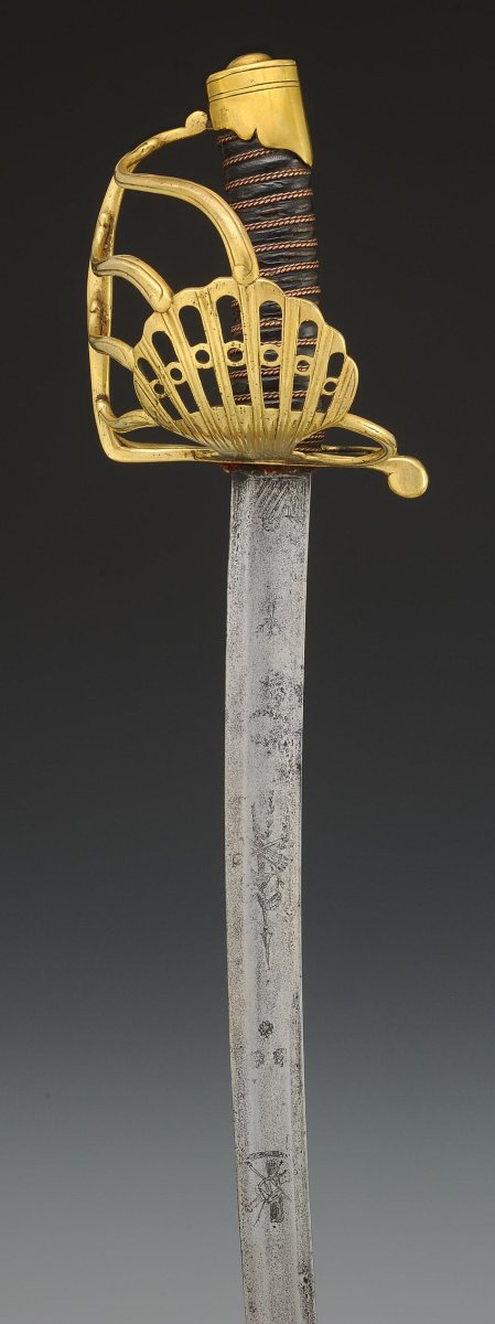 Dragoon Officer's Saber, Known As A "battle Guard" Sword, First Empire. 33693-photo-4