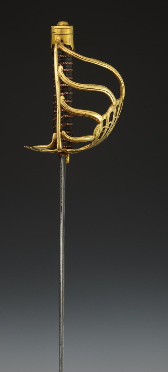 Dragoon Officer's Saber, Known As A "battle Guard" Sword, First Empire. 33693-photo-2