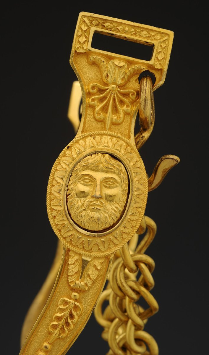 MORS DE BRIDE ET PAIRE D'ÉTRIERS ATTRIBUÉS AU MARÉCHAL MONCEY, Premier Empire. -photo-2