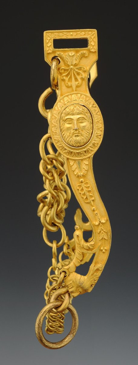 MORS DE BRIDE ET PAIRE D'ÉTRIERS ATTRIBUÉS AU MARÉCHAL MONCEY, Premier Empire. -photo-8