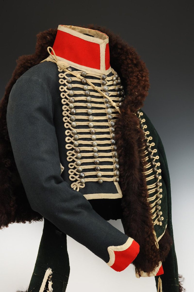 DOLMAN ET PELISSE D'UN GARDE D'HONNEUR, modèle 1813, Premier Empire. -photo-2