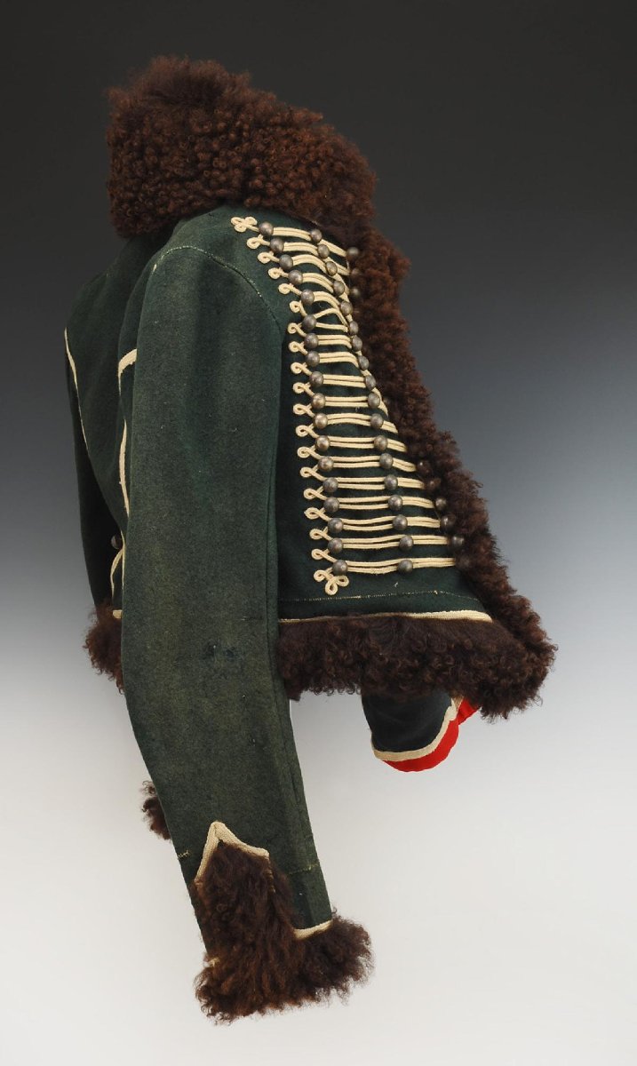 DOLMAN ET PELISSE D'UN GARDE D'HONNEUR, modèle 1813, Premier Empire. -photo-3