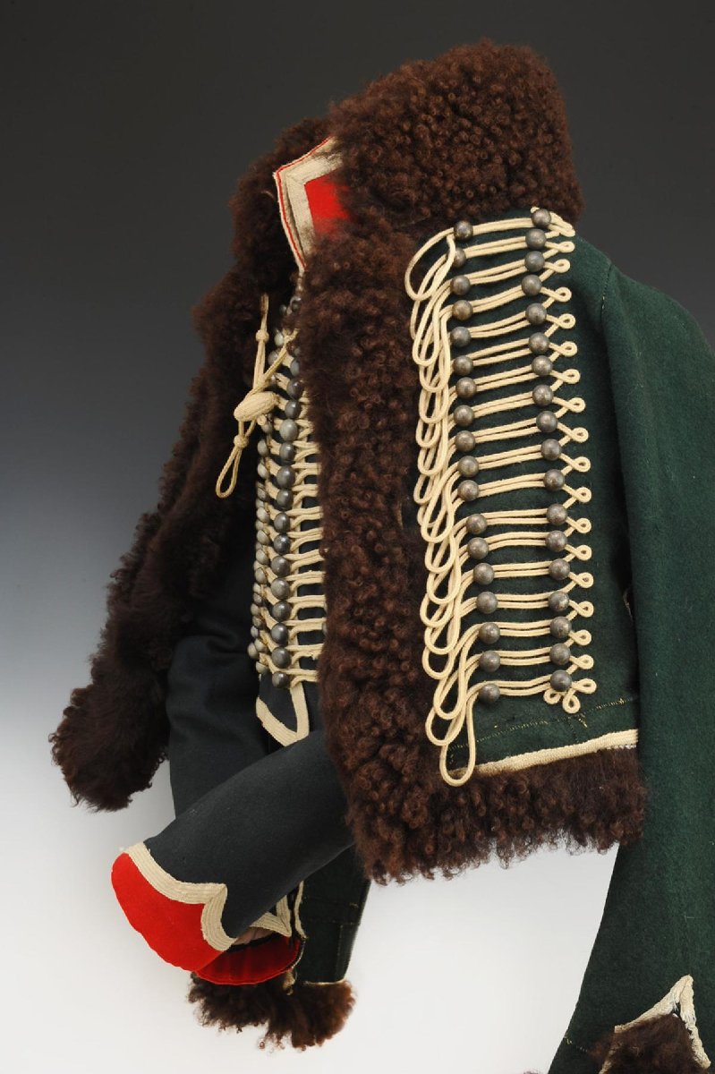 DOLMAN ET PELISSE D'UN GARDE D'HONNEUR, modèle 1813, Premier Empire. -photo-5