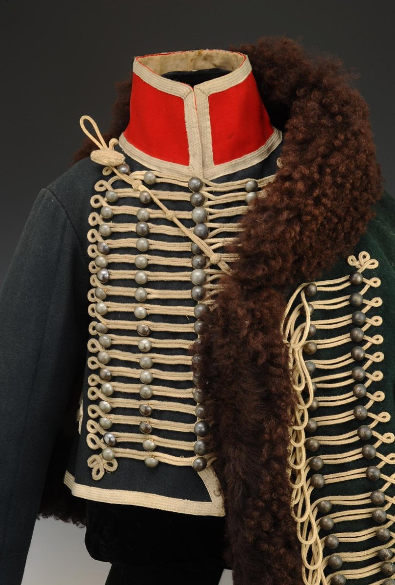 DOLMAN ET PELISSE D'UN GARDE D'HONNEUR, modèle 1813, Premier Empire. -photo-8