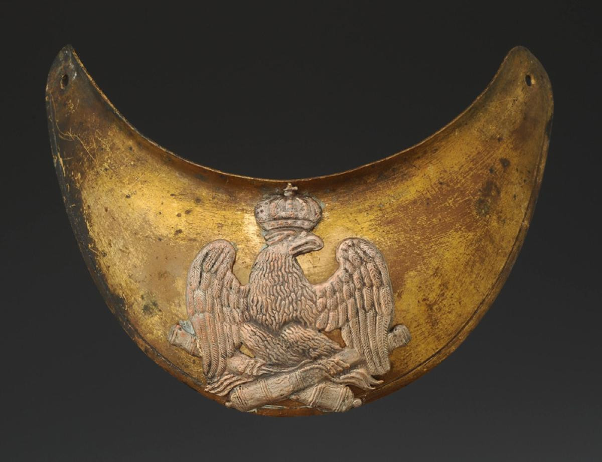 Hausse-col d'Officier d'Artillerie De La Garde Impériale, First Empire.