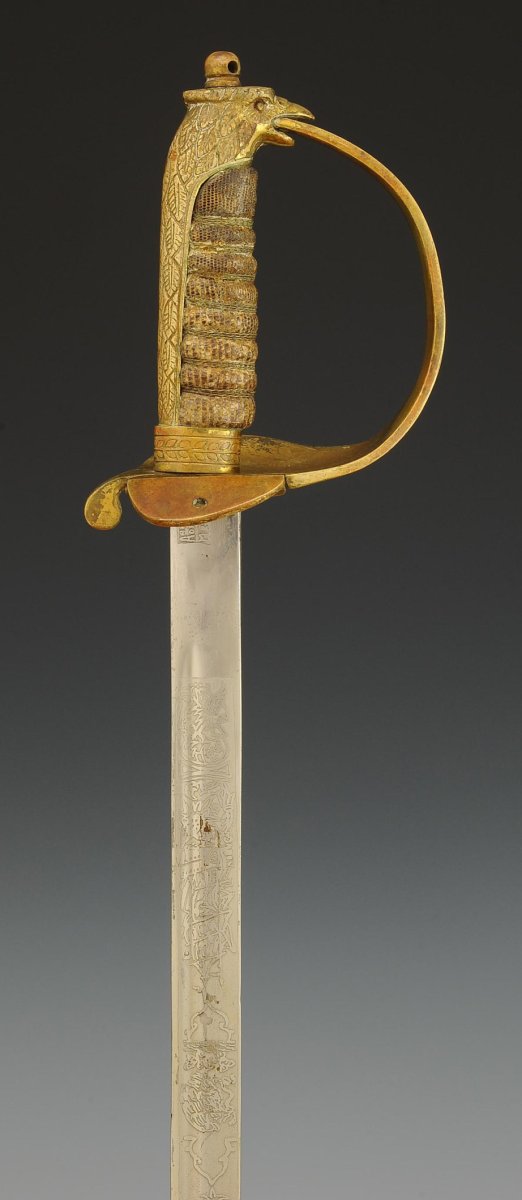 Mexican Marine Officer's Sabre Based On The Spanish Model, First Half Of The 20th Century-photo-4