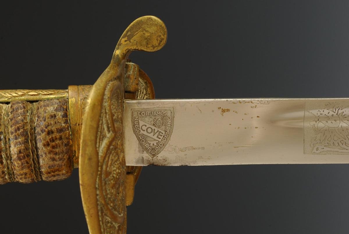 Mexican Marine Officer's Sabre Based On The Spanish Model, First Half Of The 20th Century-photo-8