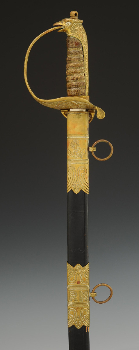 Mexican Marine Officer's Sabre Based On The Spanish Model, First Half Of The 20th Century