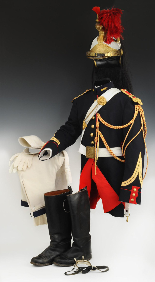 Uniform Of A Female Republican Guard, Fifth Republic.