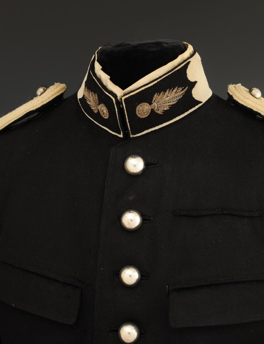 UNIFORME DU CAPITAINE DE DRAGONS D'ÉTAT-MAJOR NON BREVETÉ DE L'ÉCOLE DE GUERRE LÉON JEAN-PIERRE-photo-4