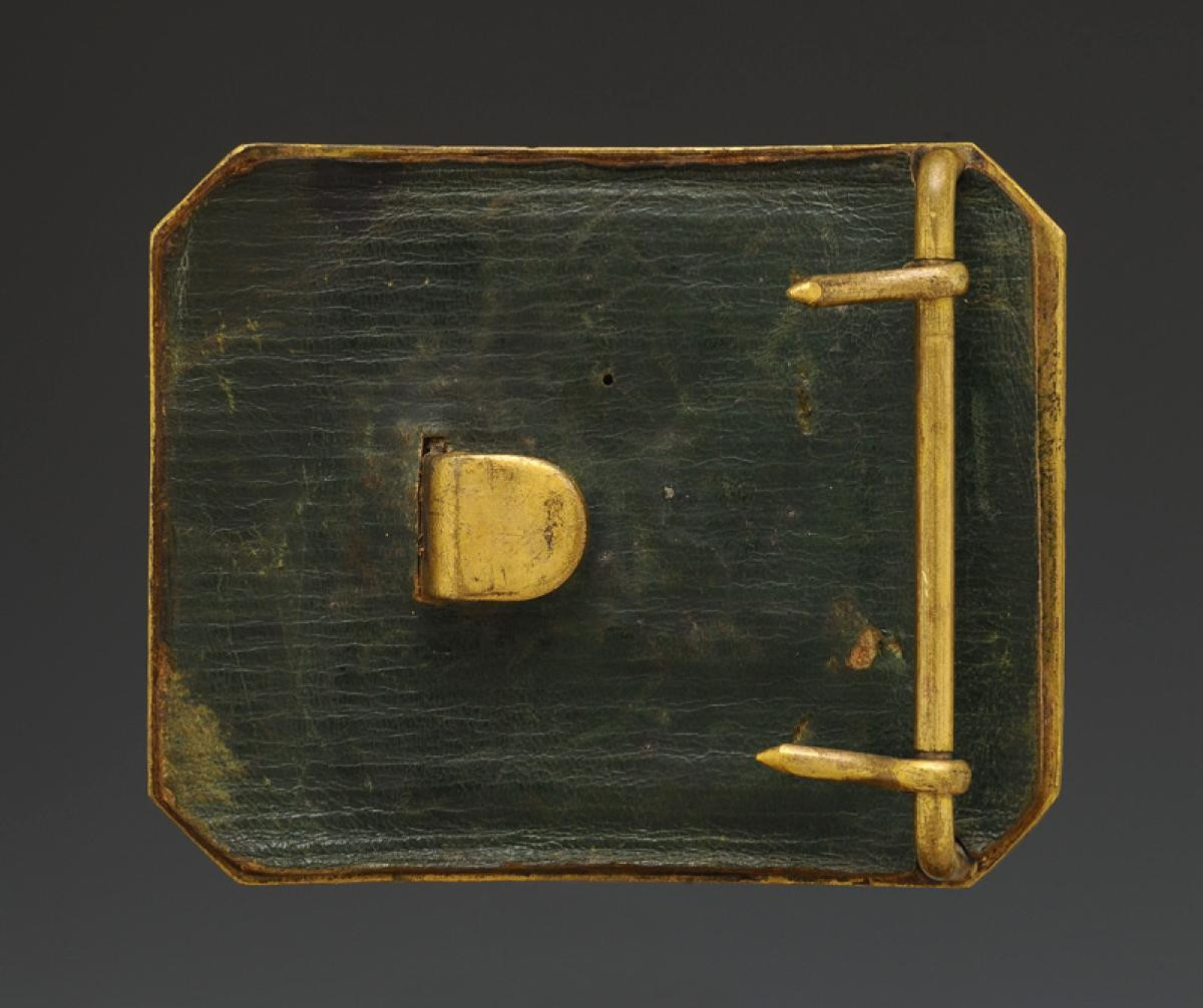 Departemental Gendarmerie Officer's Belt Plate, Model 1854, Second Empire.-photo-2