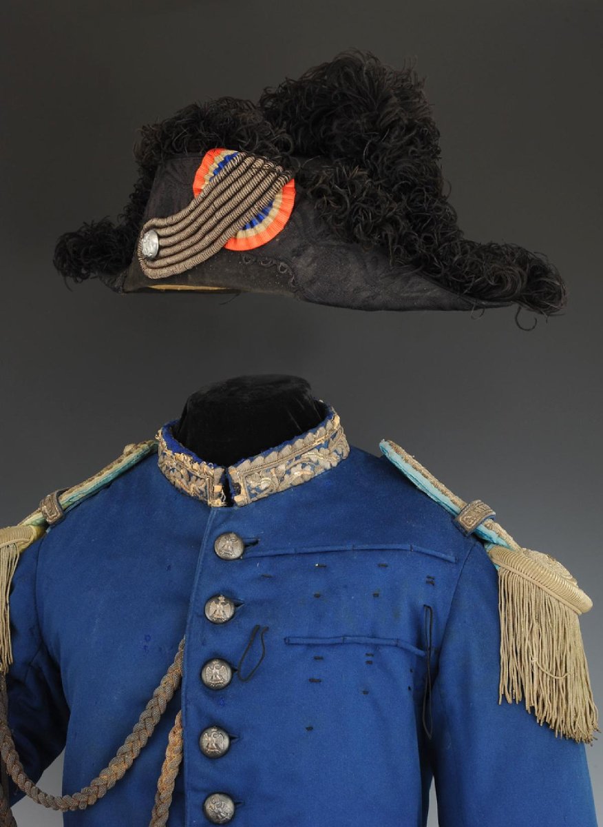UNIFORME D'OFFICIER D'ORDONNANCE DE L'EMPEREUR NAPOLÉON III, Second Empire. -photo-2