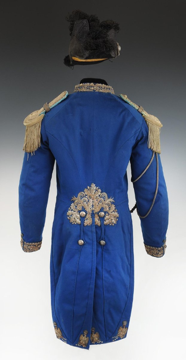 UNIFORME D'OFFICIER D'ORDONNANCE DE L'EMPEREUR NAPOLÉON III, Second Empire. -photo-2