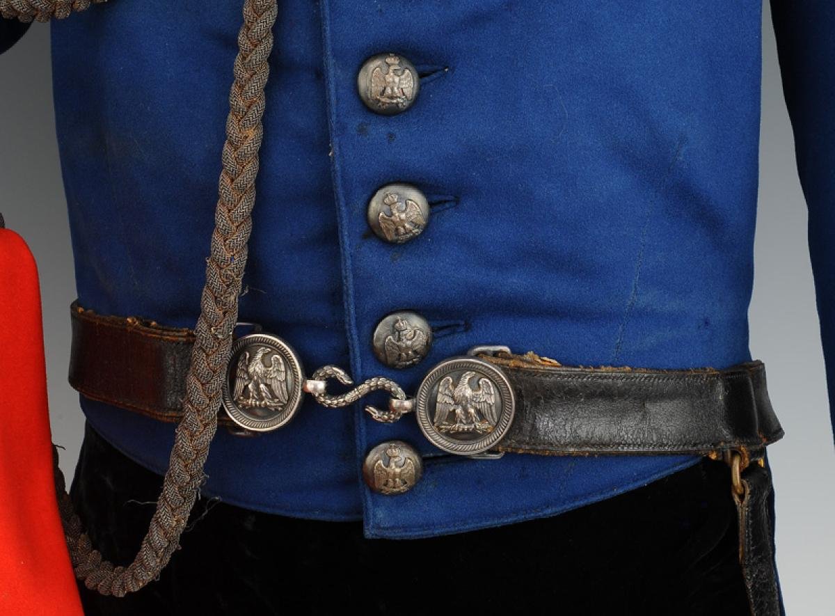UNIFORME D'OFFICIER D'ORDONNANCE DE L'EMPEREUR NAPOLÉON III, Second Empire. -photo-6