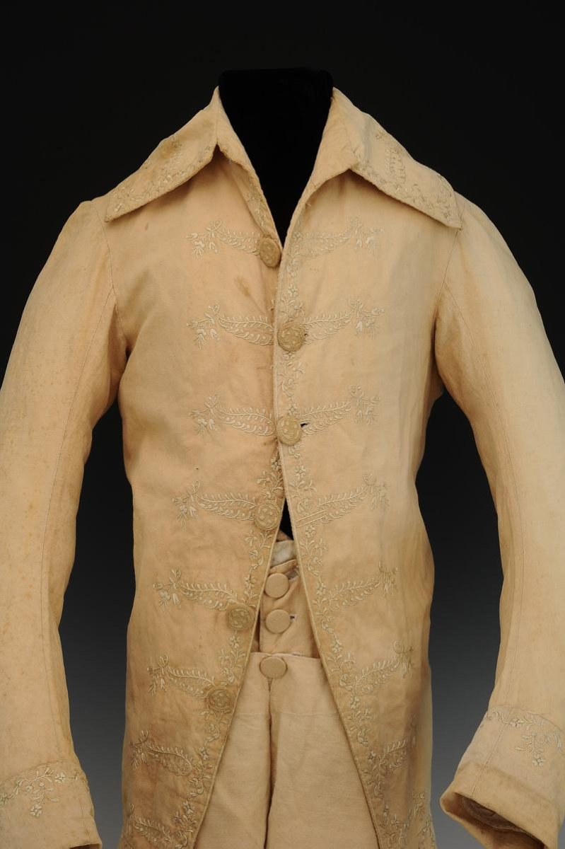 Nankin-style Inspector's Uniform And Pants, As Prescribed By The Messidor An VIII (1800) Regulation, -photo-3