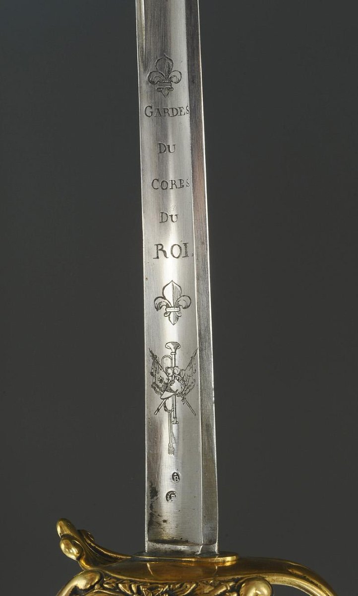 SABRE DES GARDES DU CORPS DU ROI, Modèle 1816, Restauration. 34417-photo-1