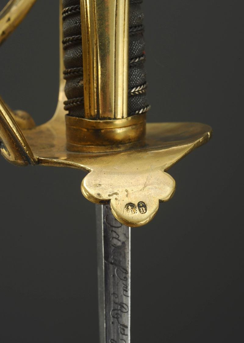 SABRE DES GARDES DU CORPS DU ROI, Modèle 1816, Restauration. 34417-photo-3