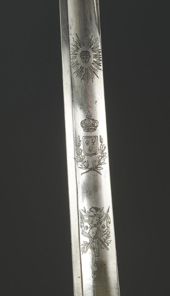 SABRE DES GARDES DU CORPS DU ROI, Modèle 1816, Restauration. 34417-photo-6