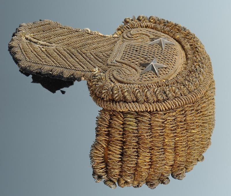 PAIRE D'ÉPAULETTES DE GÉNÉRAL DE BRIGADE au réglement du 1er Vendemiaire An XII (24 septembre 1-photo-2