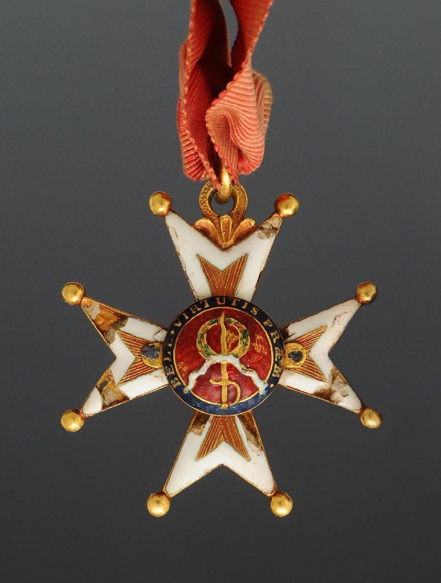 ORDRE DE SAINT-LOUIS, CROIX DE CHEVALIER DU TYPE DE LA CRÉATION,  Règne de Louis XIV