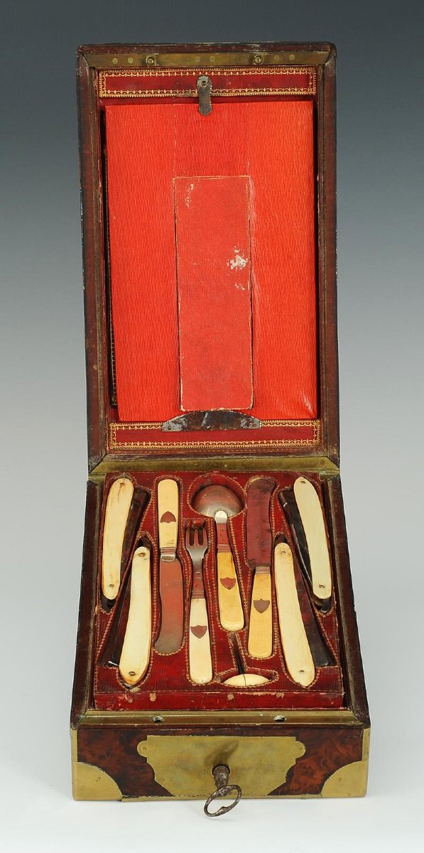 Toiletry Set Belonging To General Jean Maximilien, Baron Lamarque, First Empire-photo-2