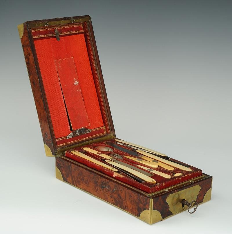 Toiletry Set Belonging To General Jean Maximilien, Baron Lamarque, First Empire-photo-3