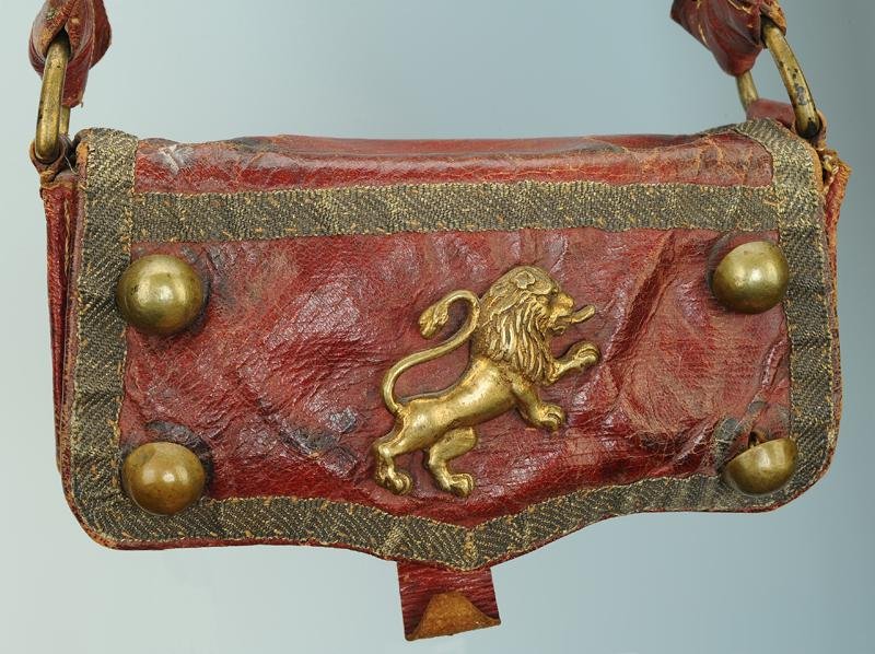 Giberne Set And Carabiner Holder From The Lyon National Horse Guard, First Empire-photo-3