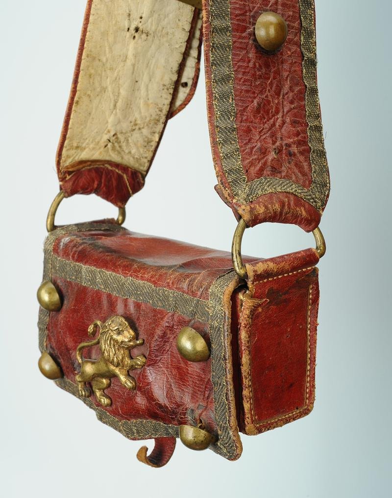 Giberne Set And Carabiner Holder From The Lyon National Horse Guard, First Empire-photo-4