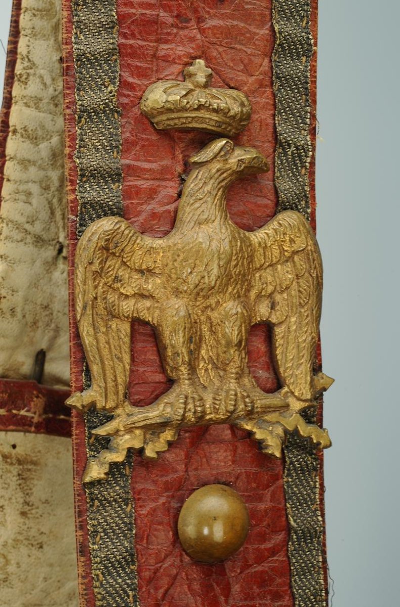 Giberne Set And Carabiner Holder From The Lyon National Horse Guard, First Empire-photo-4