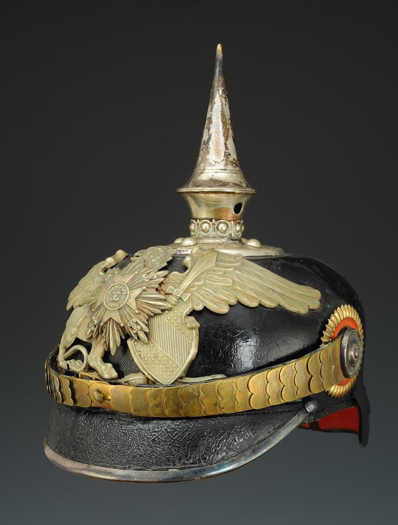 Helmet At The Tip Of A One Year Enlisted Officer On The 1st Or 2nd Battalion Of The 109th Grenadiers Regiment