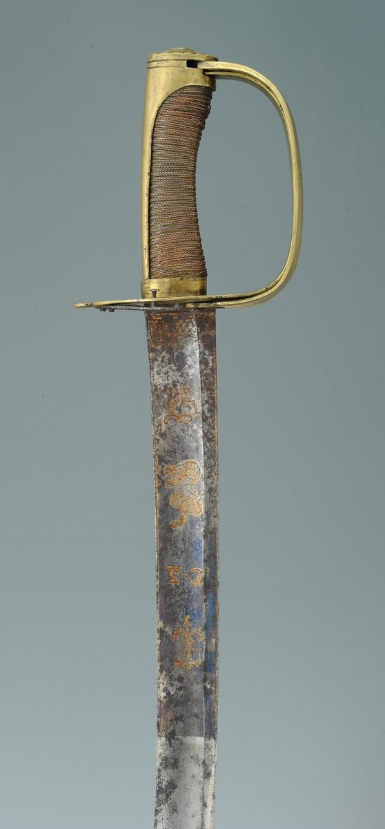 Sabre À Garde Tournante d'Officier De Cavalerie Légère, Révolution - Consulat-photo-3