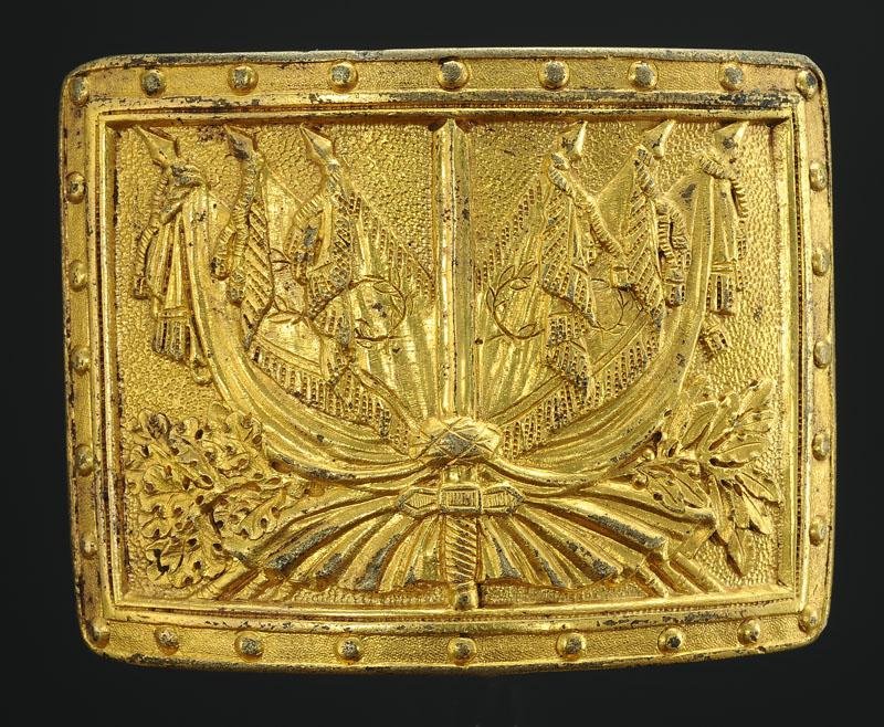 Belt Plaque Of Adjutant Commander, Model Of The 1st Vendemiaire Year XII (september 24, 1803)