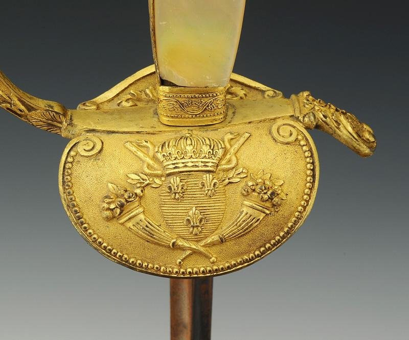 Sword Of Senior Officer Of The Commissioners Of Wars, Restoration.-photo-4