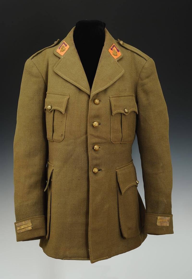 Tunic Of A Colonial Artillery Captain, Model 1939, Third Republic
