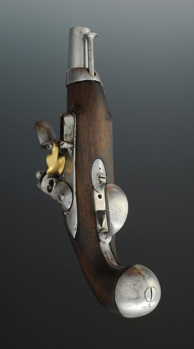 Pistolet De Gendarmerie, Modèle 1822, Restauration.-photo-4