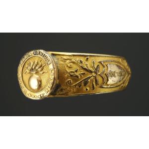 Loyalty Ring Of The Company Of "horse Grenadiers" Restoration