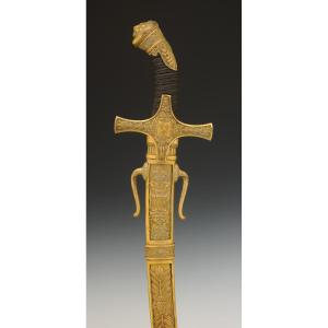 Sabre Of Drum Major Of Foot Troops, Model 1822, Restoration.