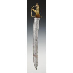 SABRE D'OFFICIER DES TROUPES DE MARINE, Première République.