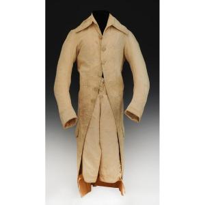 HABIT ET CULOTTE D'INSPECTEUR AUX REVUES À LA NANKIN, au règlement de messidor An VIII (1800),