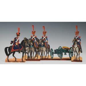 Artillery, Artillery Train Of The Imperial Guard, First Empire: Soldiers From Strasbourg Fig