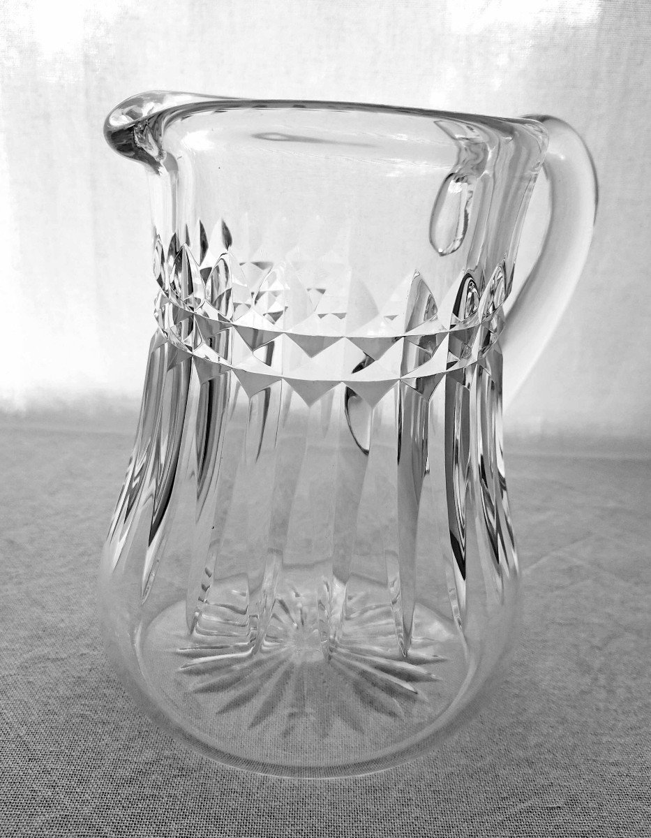 Baccarat Crystal Pitcher Piccadilly Model-photo-3