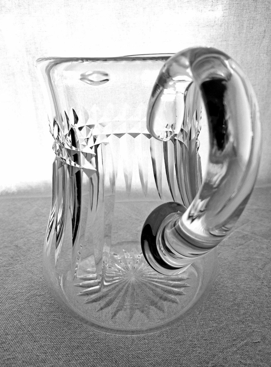 Baccarat Crystal Pitcher Piccadilly Model-photo-1