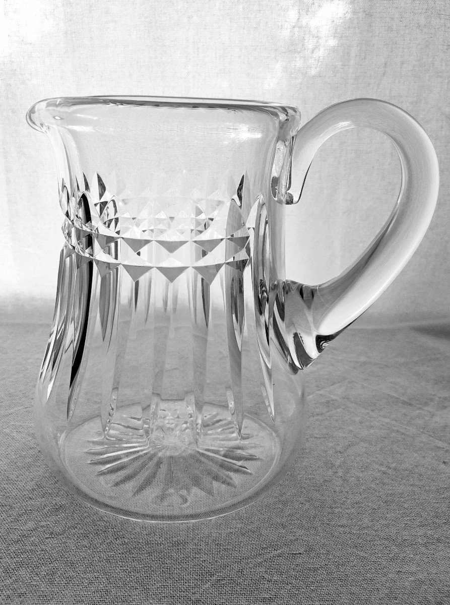 Baccarat Crystal Pitcher Piccadilly Model