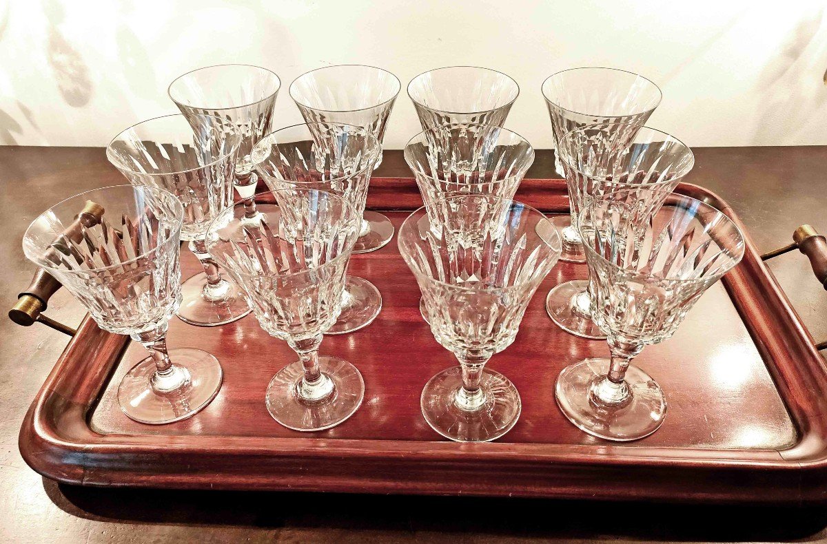 12 Baccarat Water Glasses, Piccadilly Model-photo-2