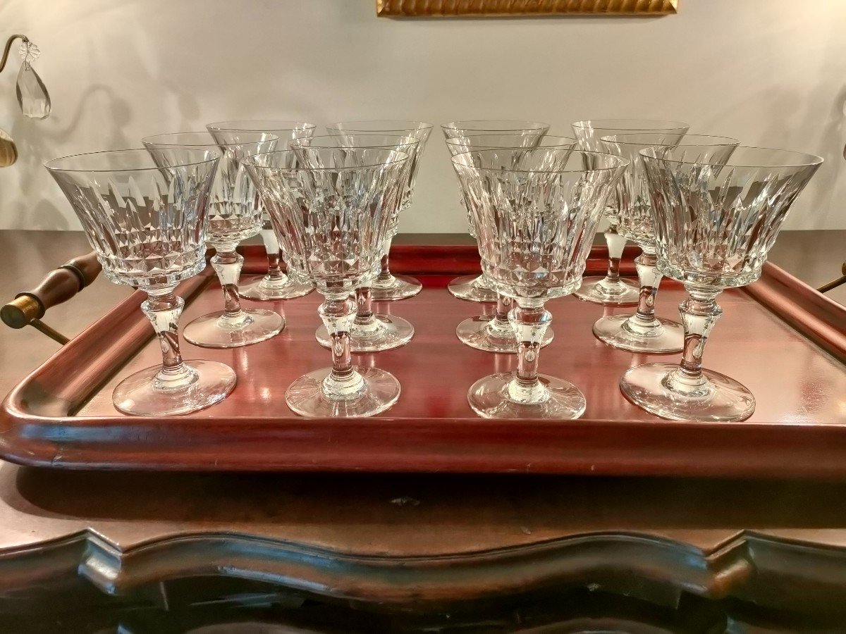 12 Baccarat Water Glasses, Piccadilly Model-photo-3