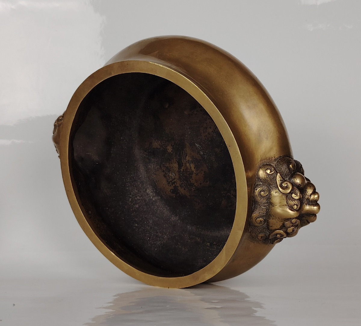 Brûle Parfum en bronze, Marque Xuande, Chine 19ème -photo-7
