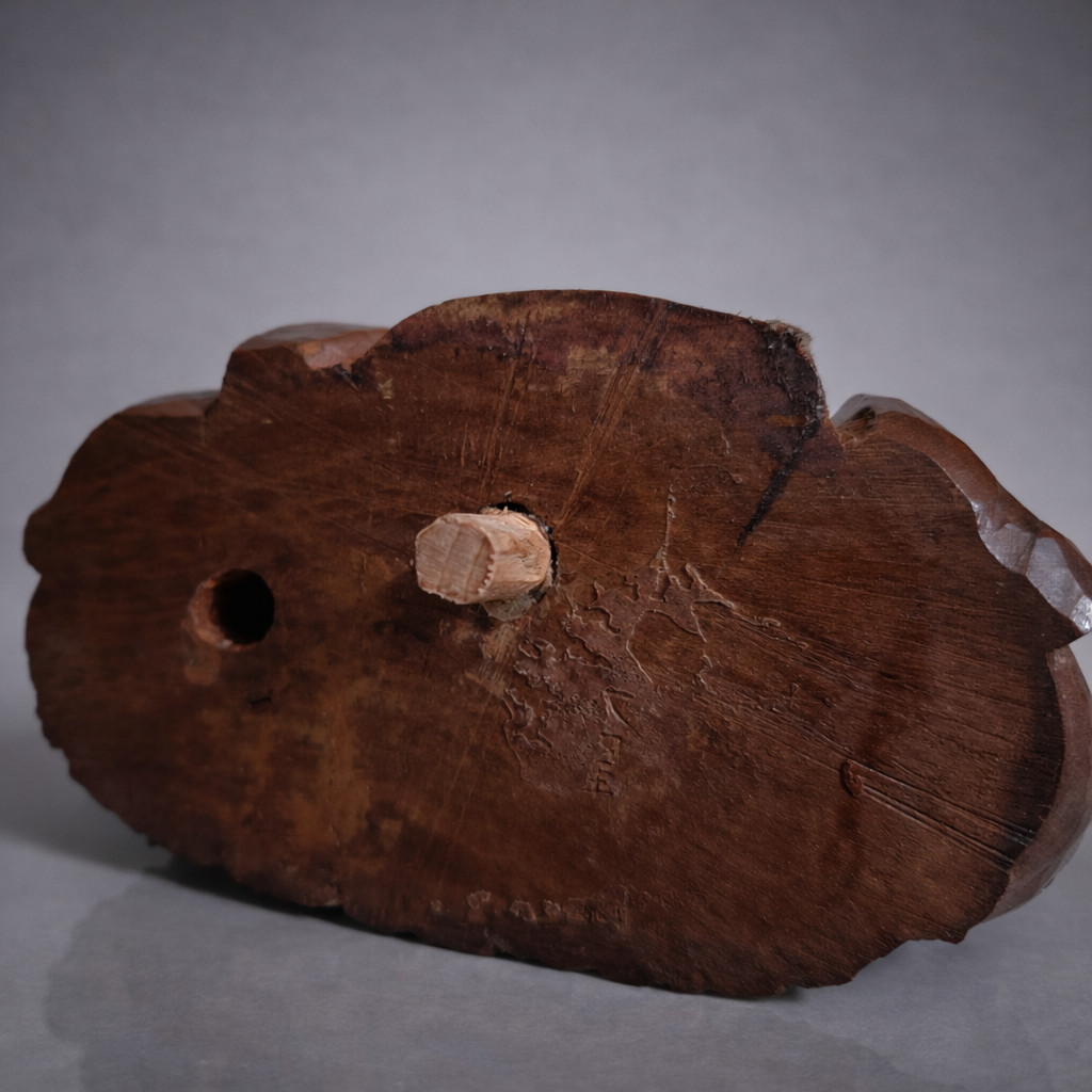 Bouddha Amida en bois, Japon 18-19eme, période Edo -photo-3