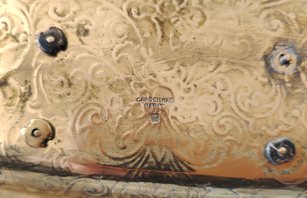 Cardeilhac, encrier porte plume modèle chinois 19-20ème -photo-1